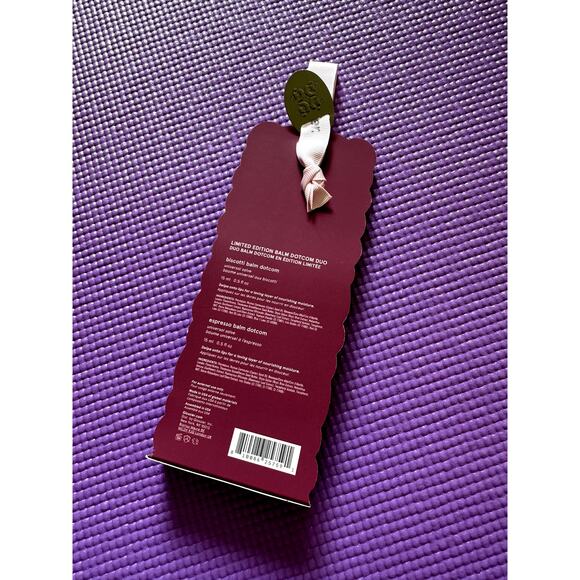 Glossier Balm Dotcom Duo Biscotti & Espresso Limited Edition Christmas Gift Set - Picture 3 of 3